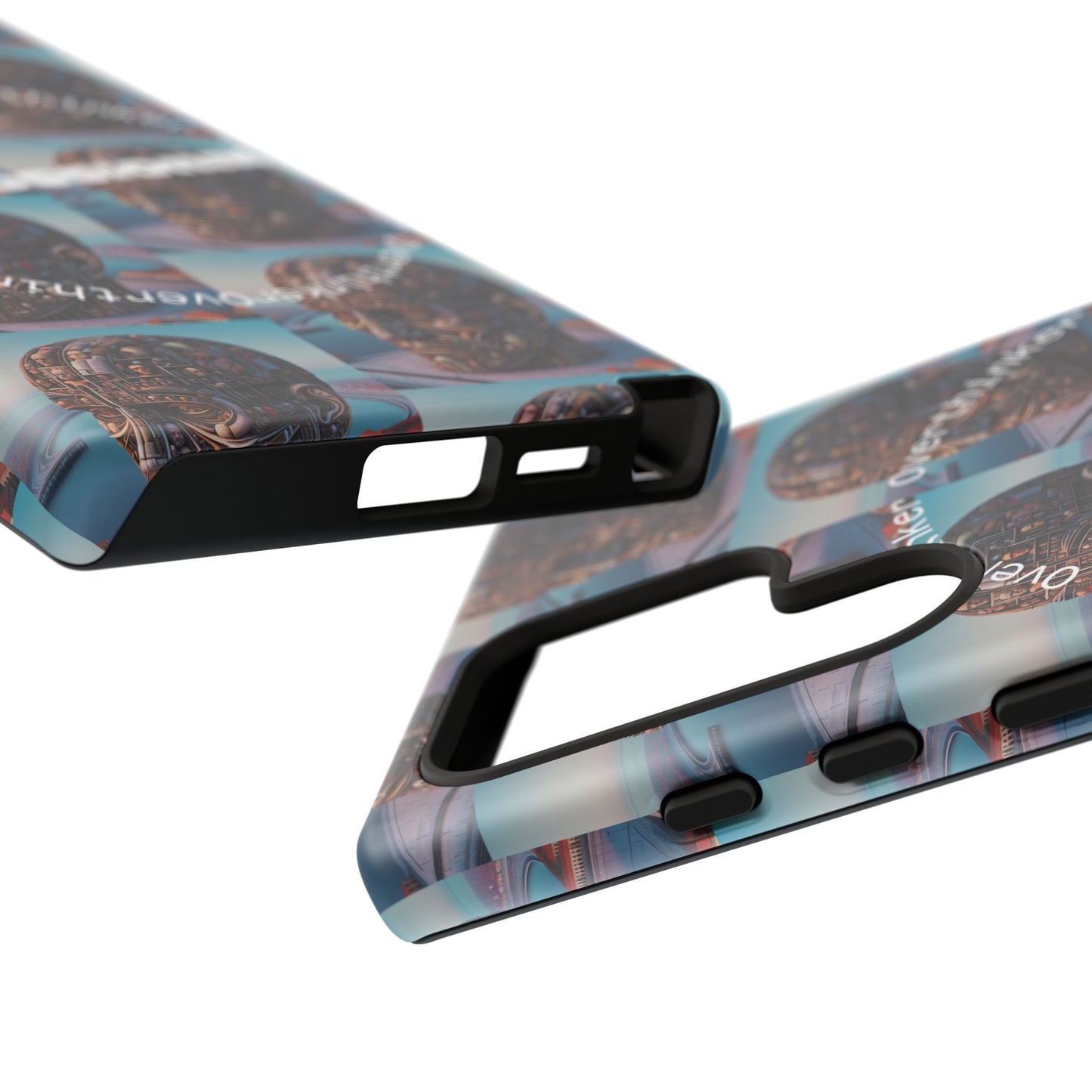 Professional Overthinker Phone Case, Cool Phone Cover, Tough Case for Gifts, Skull Design, Unique Phone Accessory, Fun Tech Gear