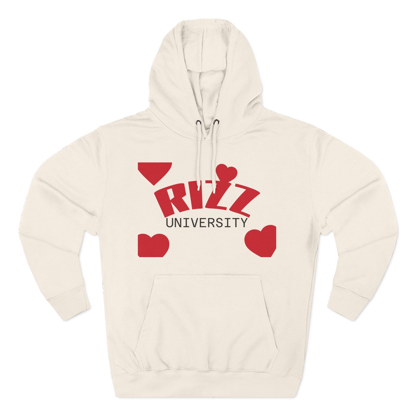 Rizz University Graphic Fleece Hoodie