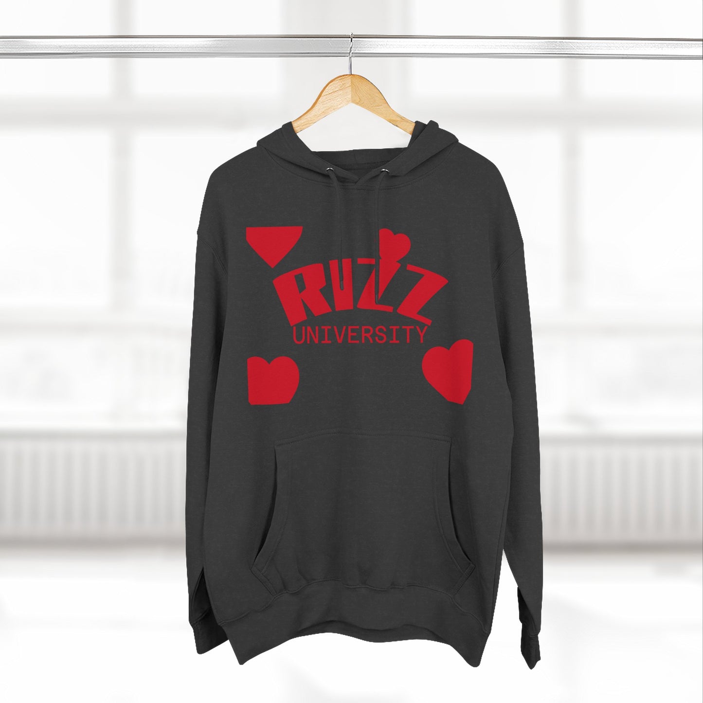 Rizz University Graphic Fleece Hoodie