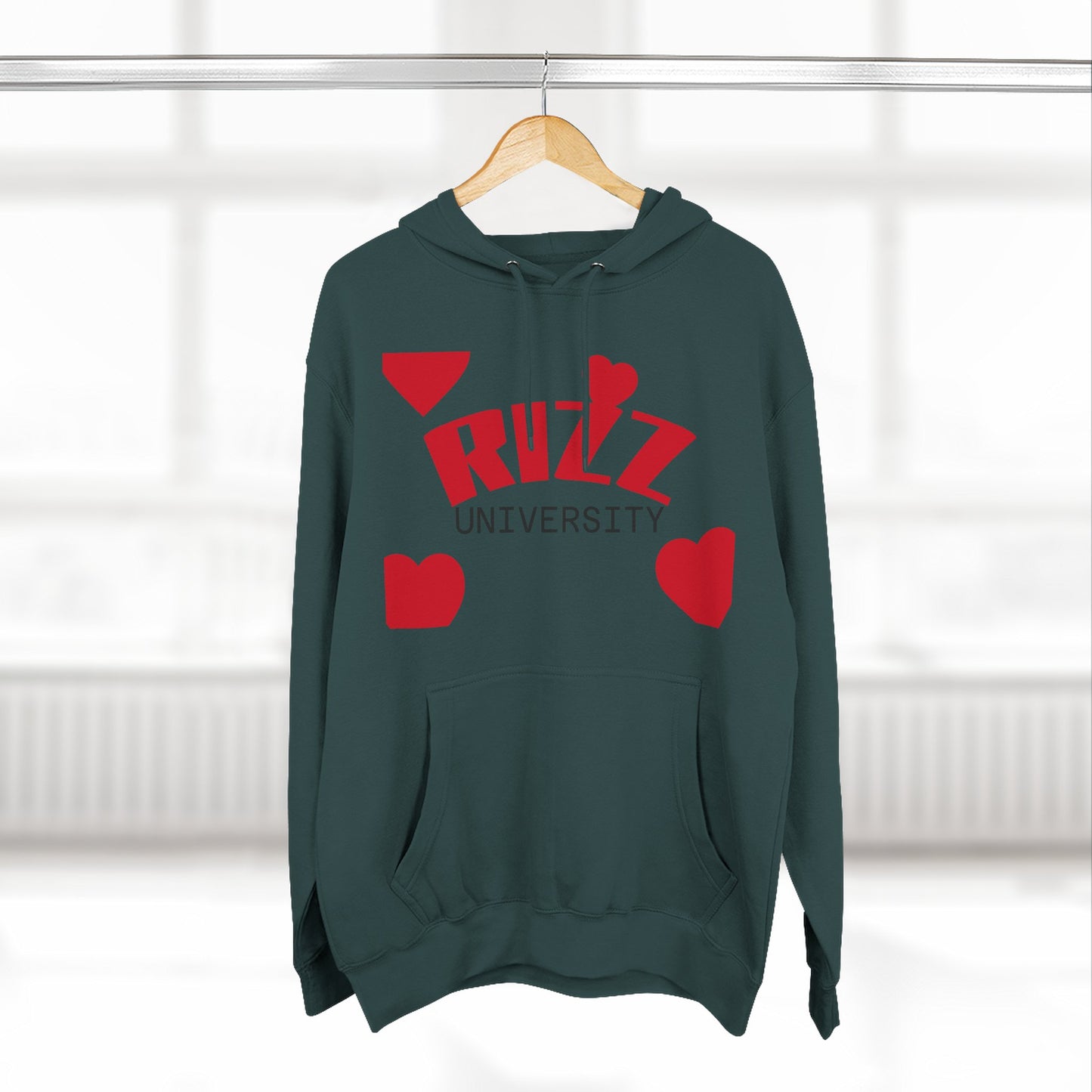 Rizz University Graphic Fleece Hoodie