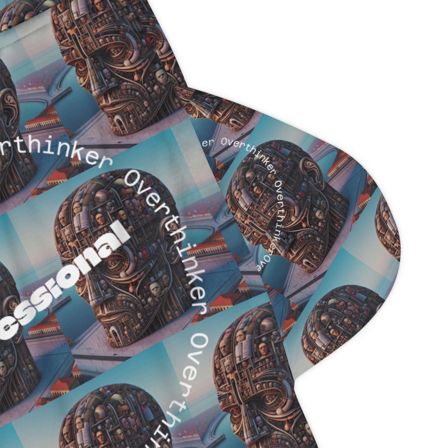 Basketball Shorts | Professional Overthinker Graphic Design