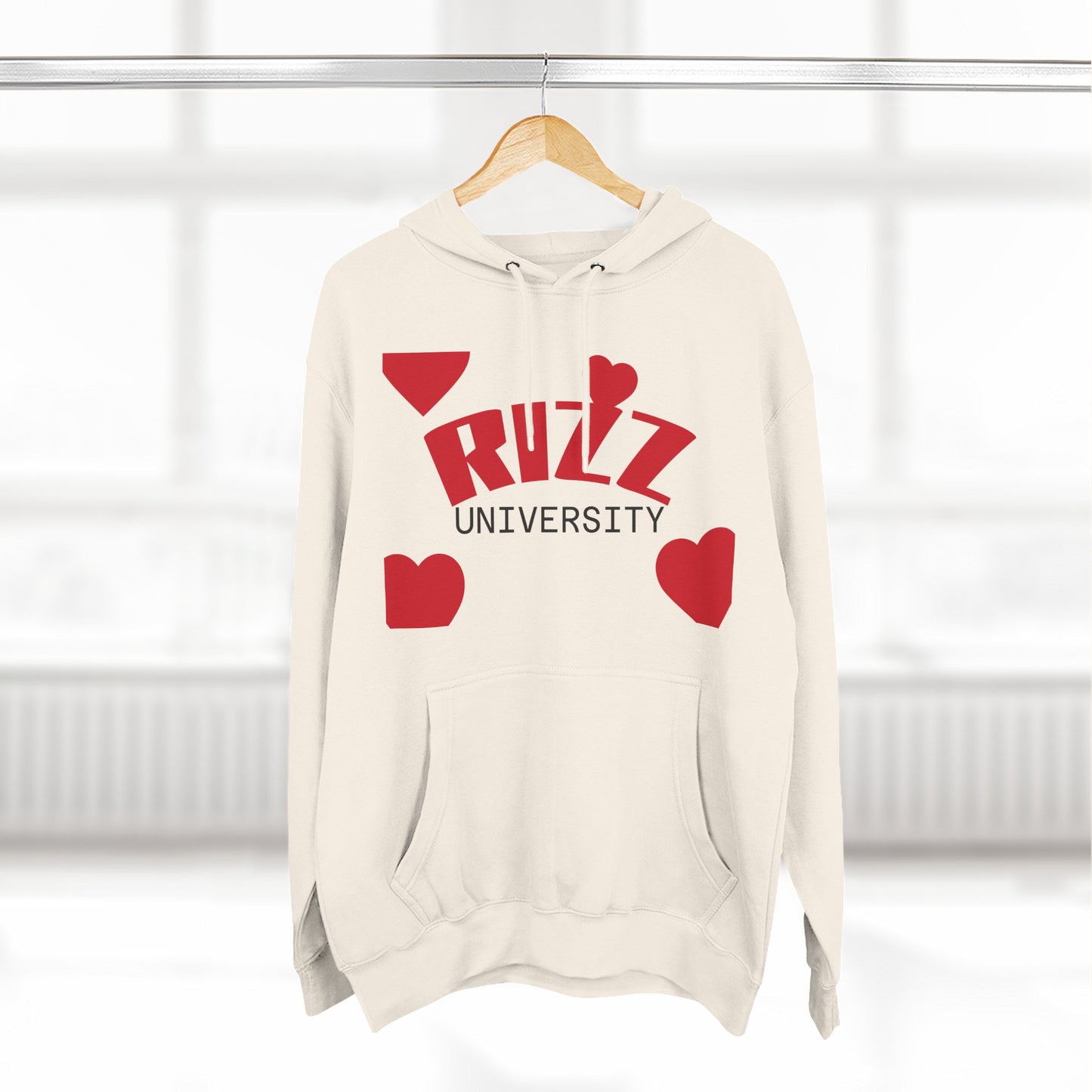 Rizz University Graphic Fleece Hoodie