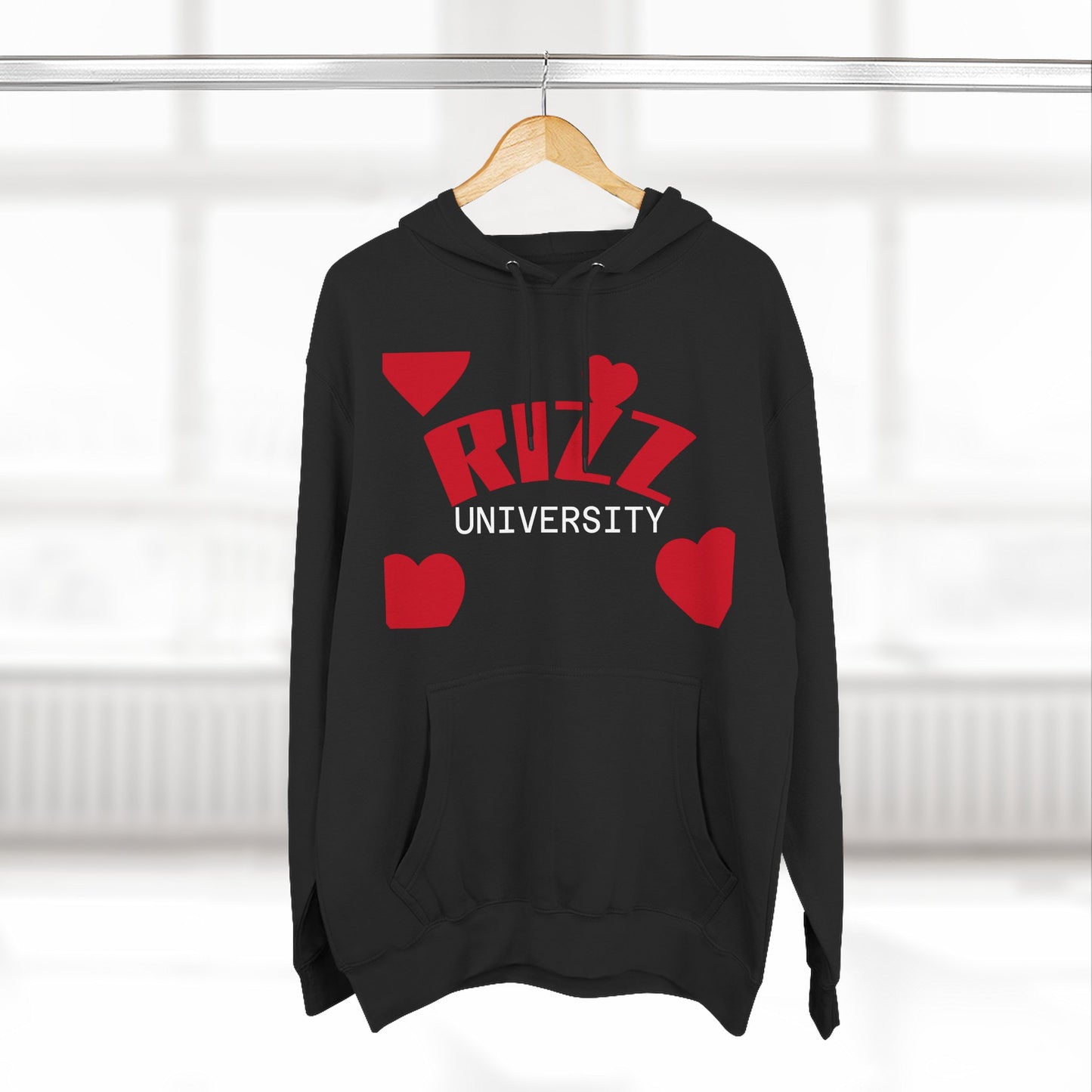 Rizz University Graphic Fleece Hoodie