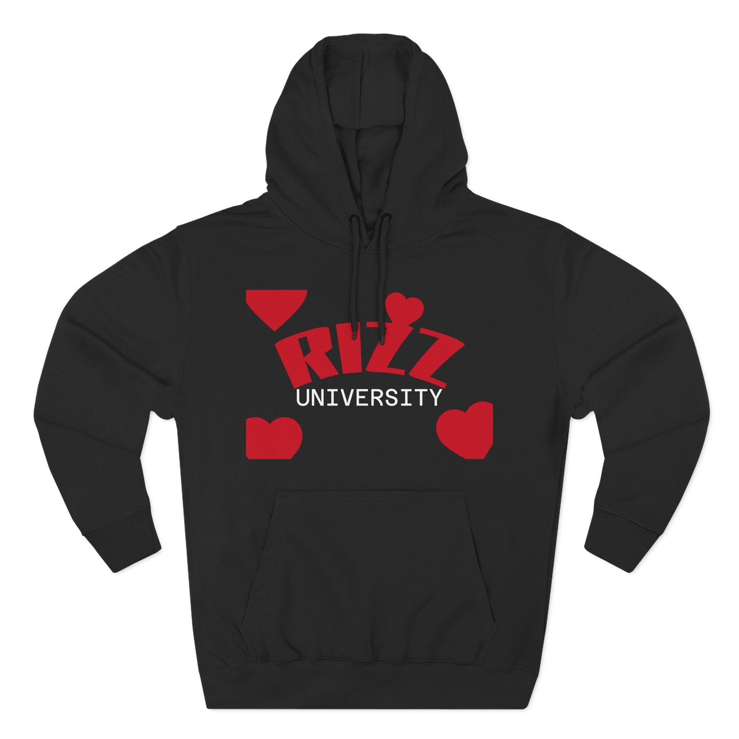 Rizz University Graphic Fleece Hoodie
