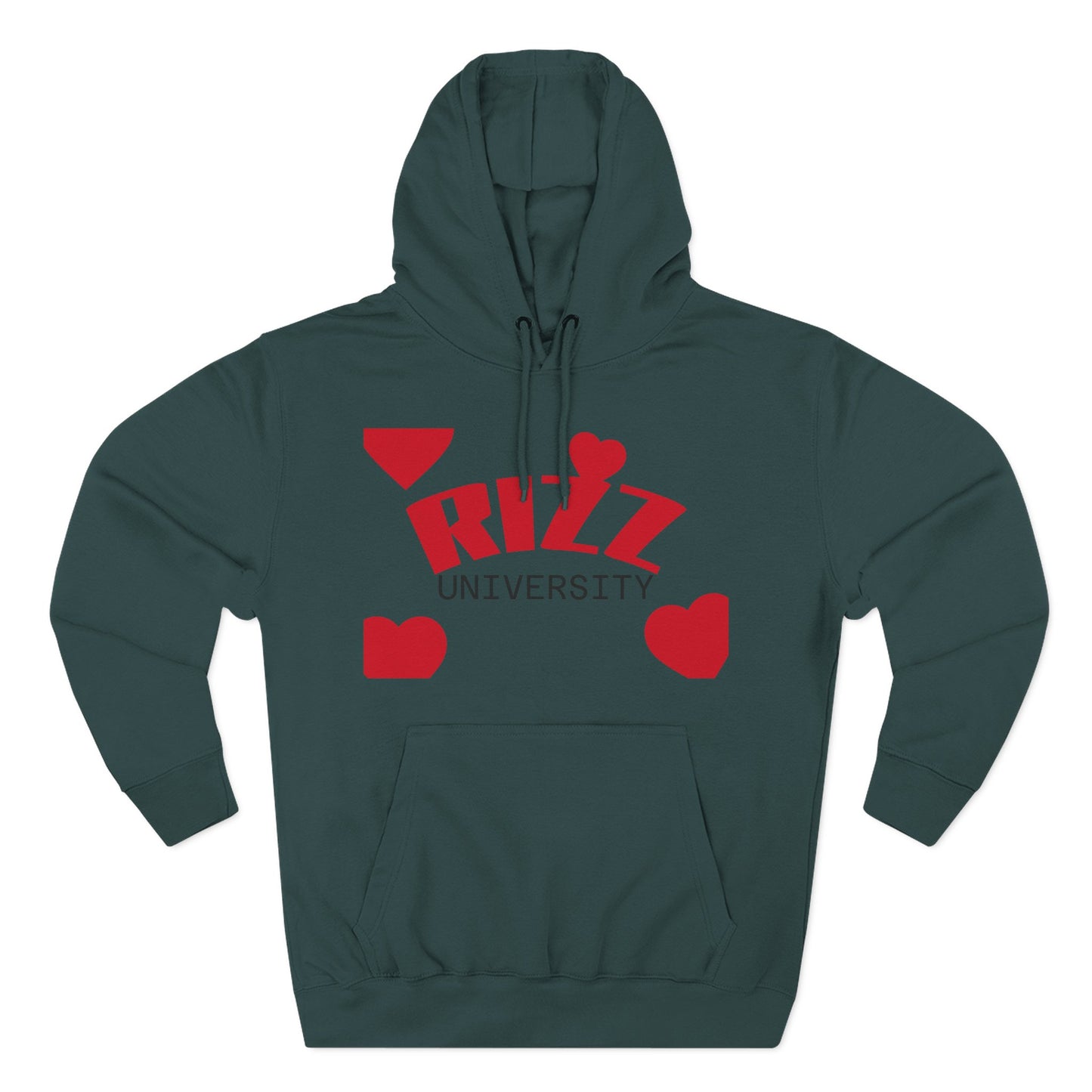 Rizz University Graphic Fleece Hoodie